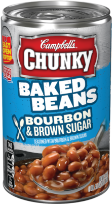 Baked Beans With Bourbon & Brown Sugar - Campbell's Chunky Original Baked Beans - 20.5 Oz Can (400x400), Png Download