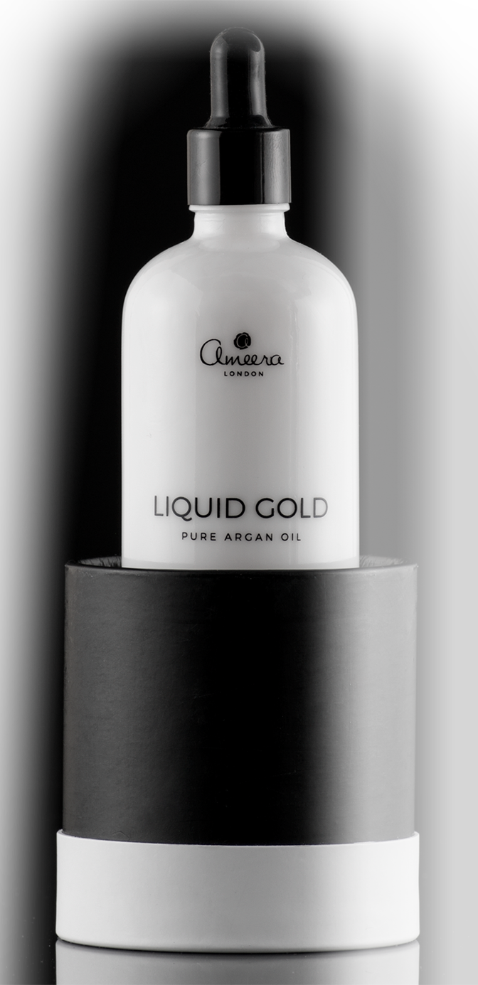 Liquid Gold Pure Argan Oil - Argan Oil (672x1385), Png Download