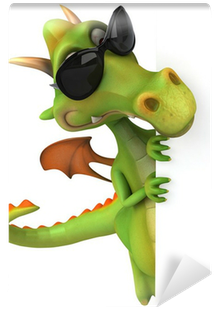 Glasses Dragon Cartoon (400x400), Png Download