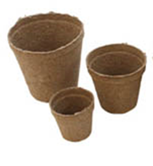 Jiffy Peat Pots (585x604), Png Download