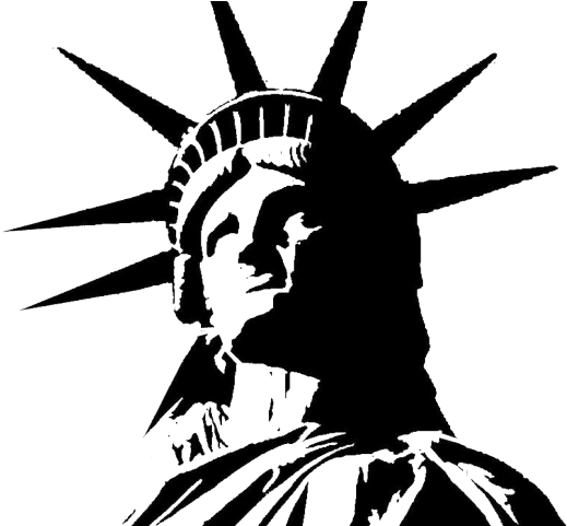 Statue Of Liberty Clipart - Clip Art Statue Of Liberty Png (640x480), Png Download
