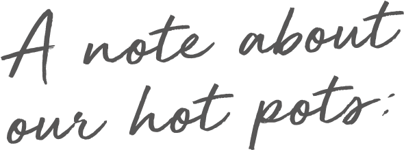 A Note About Hot Pots - Portable Network Graphics (640x351), Png Download