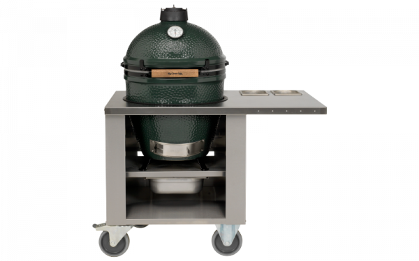 Stainless Steel Unit - Edelstahl Profi Tisch Untergestell Big Green Egg Xlarge (600x375), Png Download