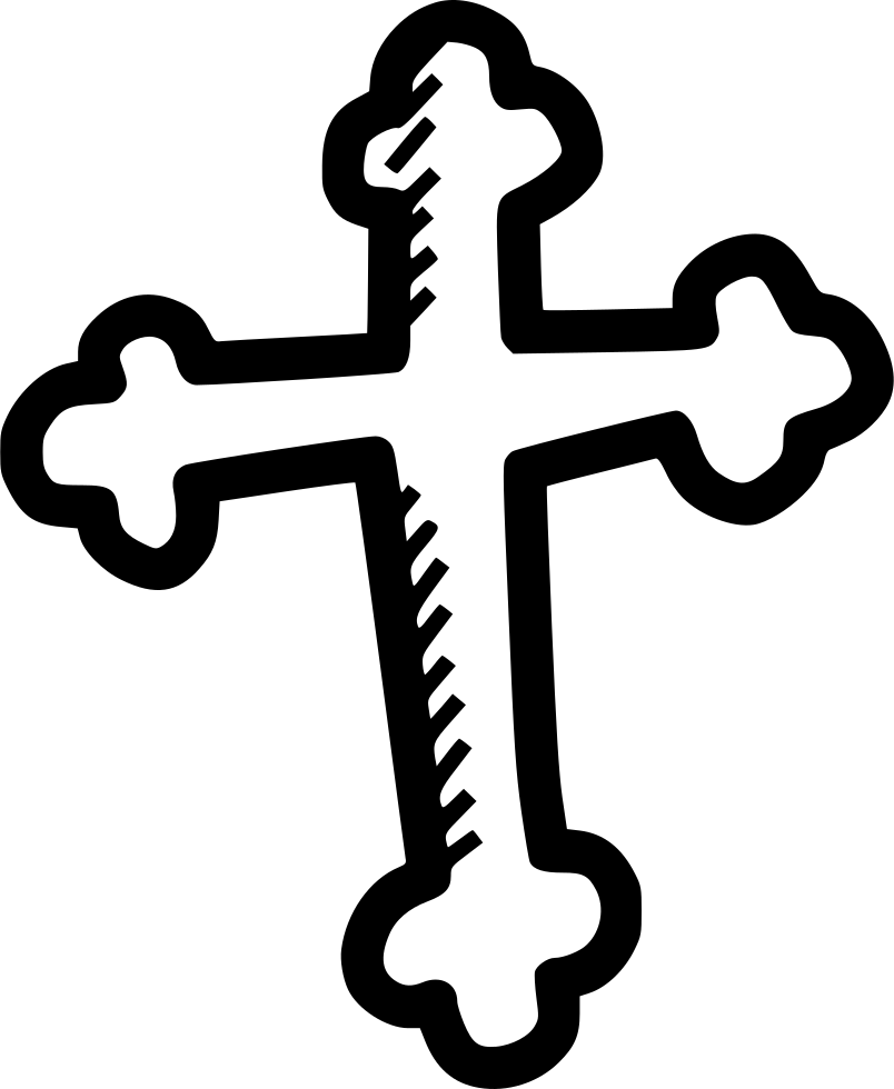 Cross Holy Jesus Christianity Christ Religion Comments - Christian Cross (804x980), Png Download