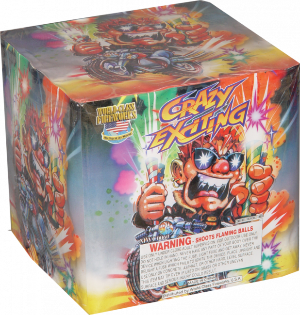Product Sku - Crazy Exciting Firework (618x650), Png Download