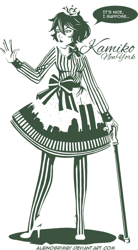 New York Dress - Design (510x900), Png Download