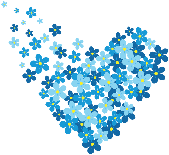 Floral Heart - Pregnancy Diary: A Beautiful Notebook For Expecting (600x600), Png Download