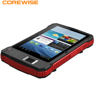 7 Inch Industrial Tablet Android With Finger Print - Mobile Data Capture Device (350x350), Png Download