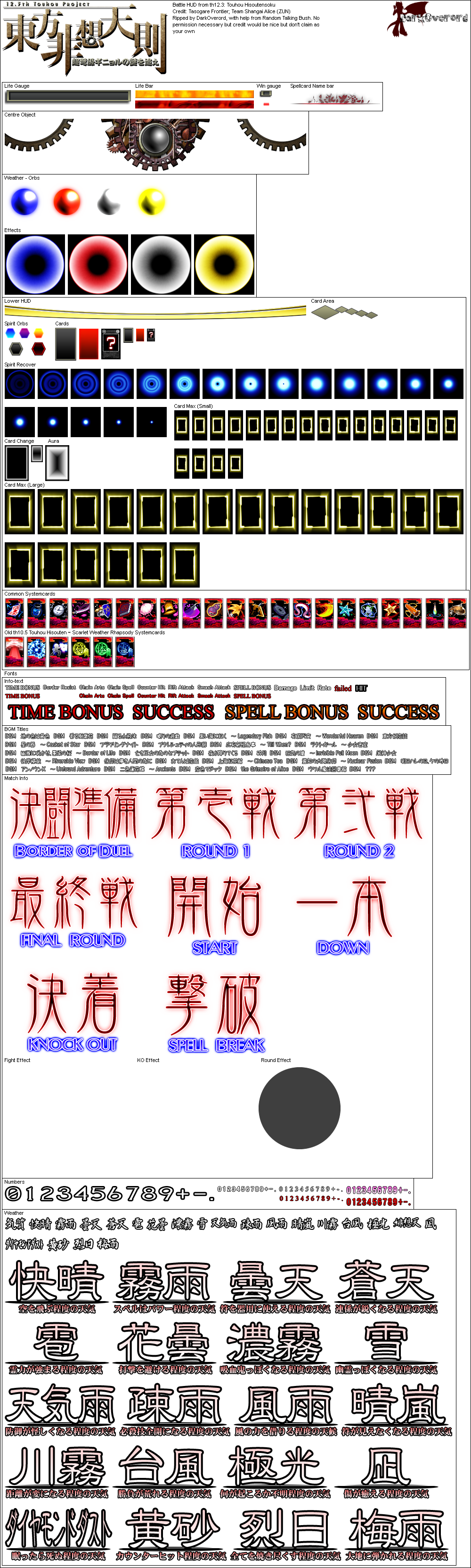 Click For Full Sized Image Battle Hud (1000x3325), Png Download