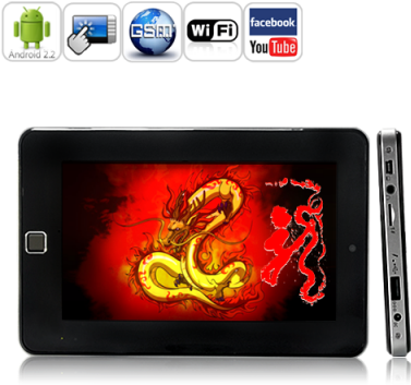 Nine Dragon Android - 2gb Waterproof Ipx7 Touch Button Mp3 (400x400), Png Download