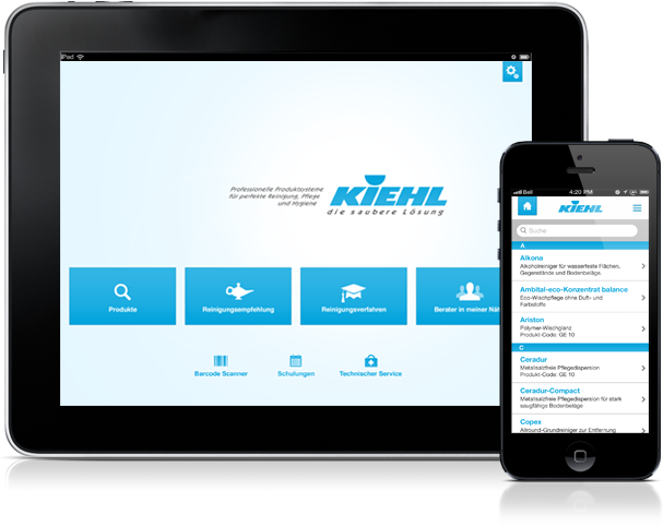 Darstellung Tablet- Und Smartphoneversion - Kiehl (606x492), Png Download