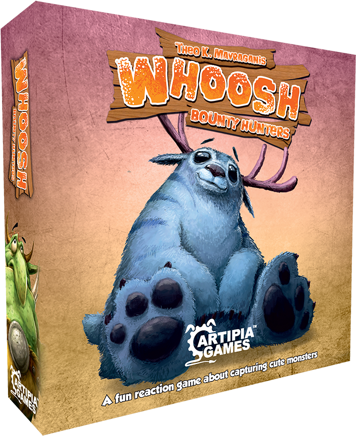 2-8 Players - Artipia Games Whoosh: Bounty Hunters (800x930), Png Download