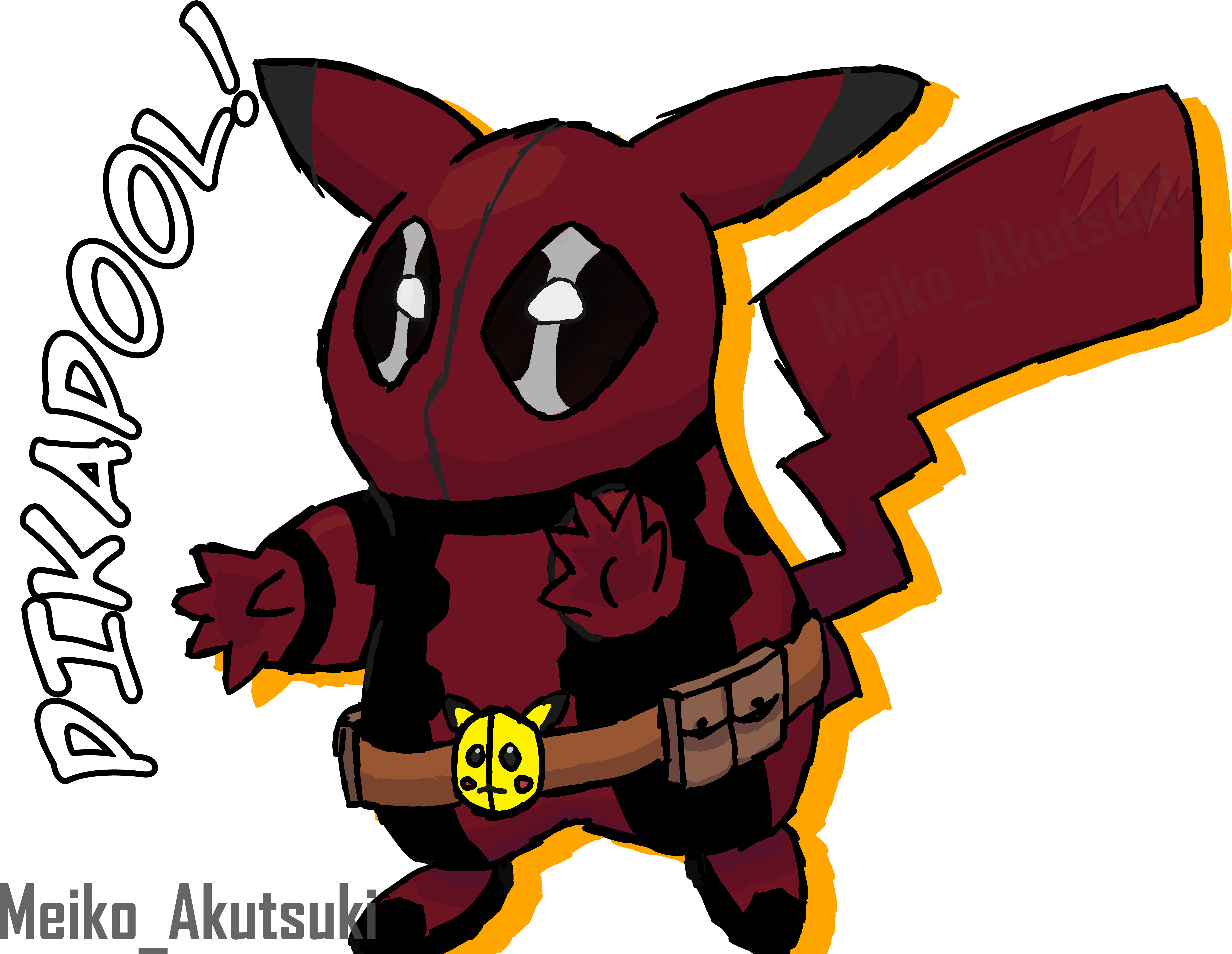 After Watching The Pokémon Detective Pikachu Trailer - Cartoon (6000x4800), Png Download