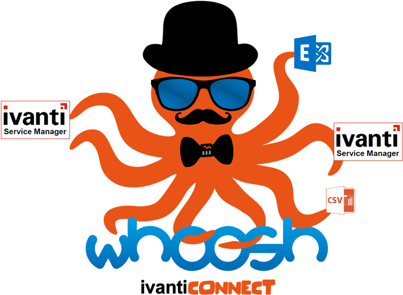 Whoosh Ivanti Connect Oktopus Xs - Verily, Octopi Sing (800x595), Png Download