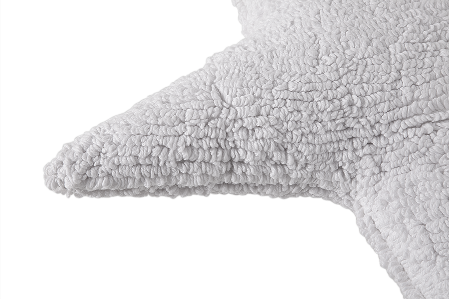 Cojín Estrella Blanca De Lorena Canals - Cushion Star White (900x600), Png Download