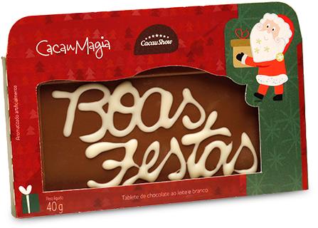 Natal De Carinho - Chocolate (500x420), Png Download