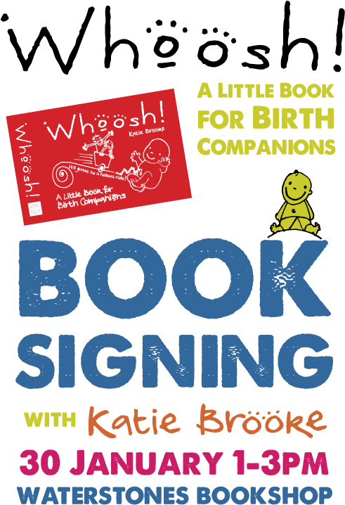 Find This Pin And More On Whoosh Events By Birthcompanion - Whoosh By Katie Brooke (595x842), Png Download