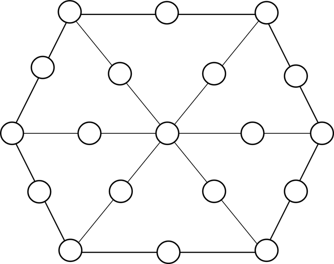 Arrange The Numbers From 1 To 19 In The Circles Shown - Mathematics (651x515), Png Download