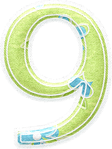 Numbers ‿✿⁀ Tablas, Floral, Álbum, Sígueme, Clipart - Number (393x522), Png Download