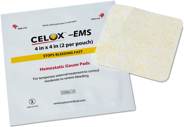 Hemostatic Gauze Pads - Gauze (650x476), Png Download