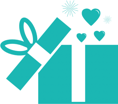 Personalized Gifts - Open Gift Box Icon Png (400x400), Png Download