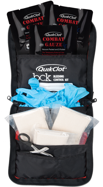 Inside The Bck - Quikclot (345x640), Png Download