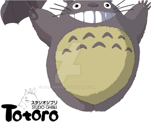 Smile Clipart Totoro - Studio Ghibli (640x480), Png Download