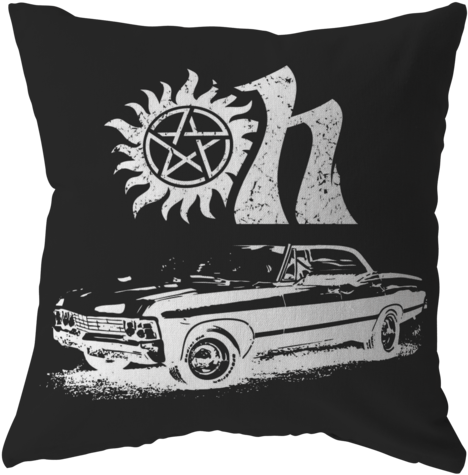 Oh Baby - Pillow - Supernatural Embroidered Snapback Hat (480x480), Png Download
