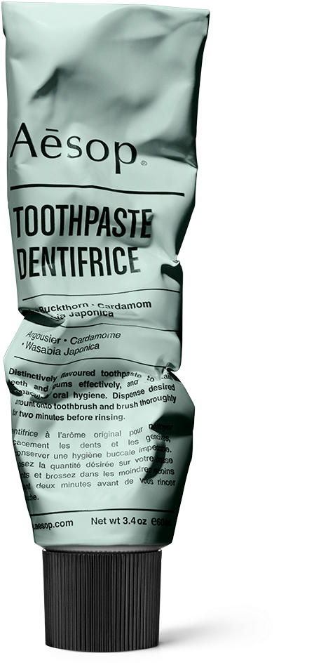 Aesop Personal Toothpaste 60ml Large - Aesop Toothpaste (843x1000), Png Download