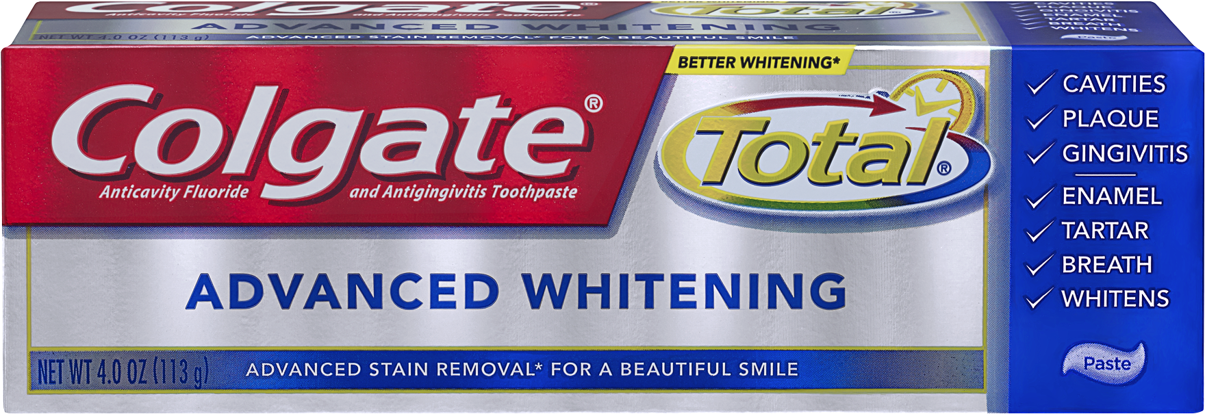 Colgate Total Toothpaste (1800x1800), Png Download