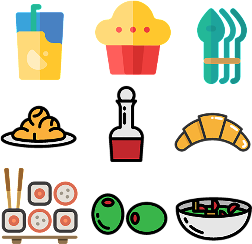 Hamburgo, Alimentos Y Alimentos Y Png Icono Icono - Icon (1024x1024), Png Download