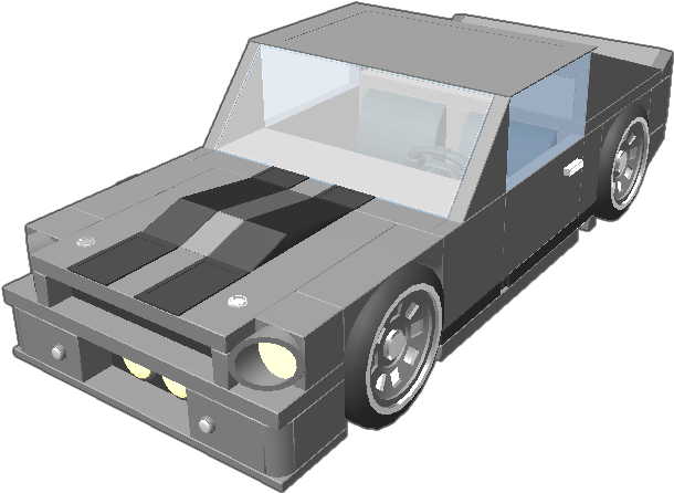 1967 Ford Mustang Shelby Gt500 Eleanor - Model Car (768x768), Png Download