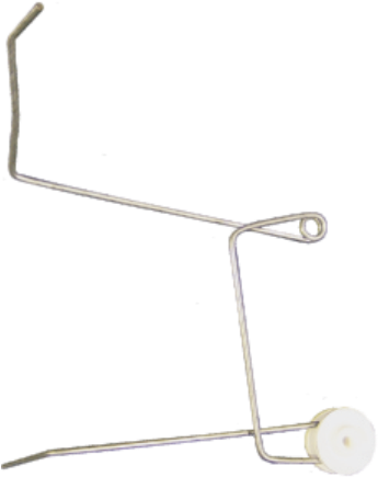 Off-set Bracket Double - Fence (345x474), Png Download