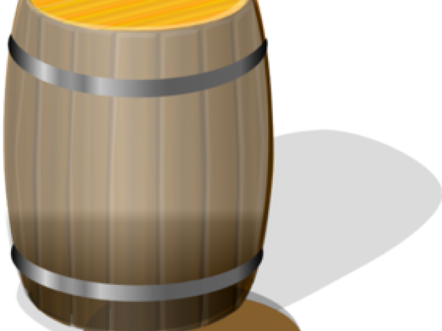 Barrel Clip Art (640x480), Png Download