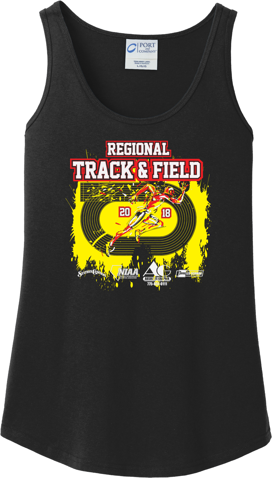 Lpc54tt Jet Black Ladies Northern Regional 4a Track - All I Want For Christmas Is You, Food, Women's Tank (1200x1658), Png Download