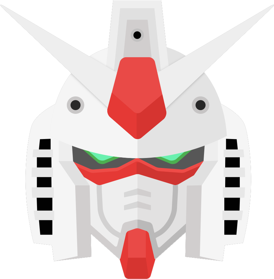 Download Gundam Replacement Parts Illustration Full Size PNG Image