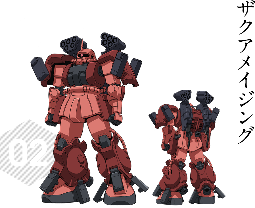 A Unique, Asymmetrical Heavy Modification Of Mobile - Gundam Build Fighter Zaku (960x757), Png Download