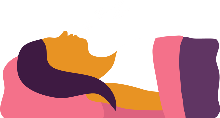 Water Bird Clipart Disorder Insomnia Sleep Png - Sleep (899x485), Png Download