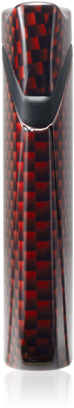 2 Of 3 New Colibri Falcon Carbon Fiber Single Jet Flame - Plaid (500x500), Png Download