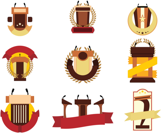 Free Lectern Emblems Vector - Emblem (700x490), Png Download