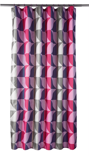 Shower Curtain, Pink/purple - Lidl Duschvorhang (500x500), Png Download