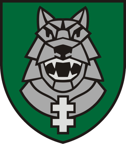 Iron Wolf Mechanized Infantry Brigade, Lithuanian Army - Iron Wolf Lithuania Flag (525x600), Png Download