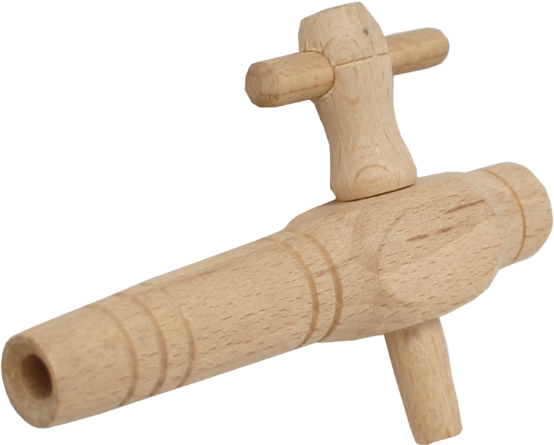 Tap For Wooden Barrel "0\ - Holz Pipe (800x800), Png Download