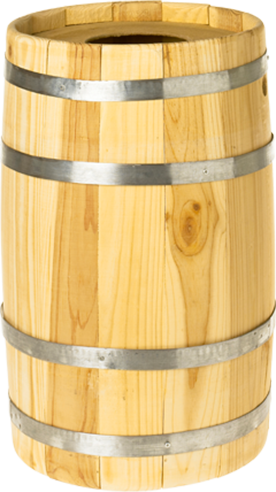 Wooden Barrel For Shrovetide, , Large - Lumber (276x492), Png Download