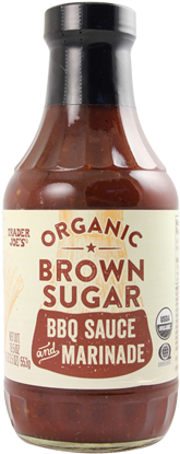 Organic Brown Sugar Bbq Sauce And Marinade Trader Joes - Trader Joes Vegan Sauces (355x416), Png Download