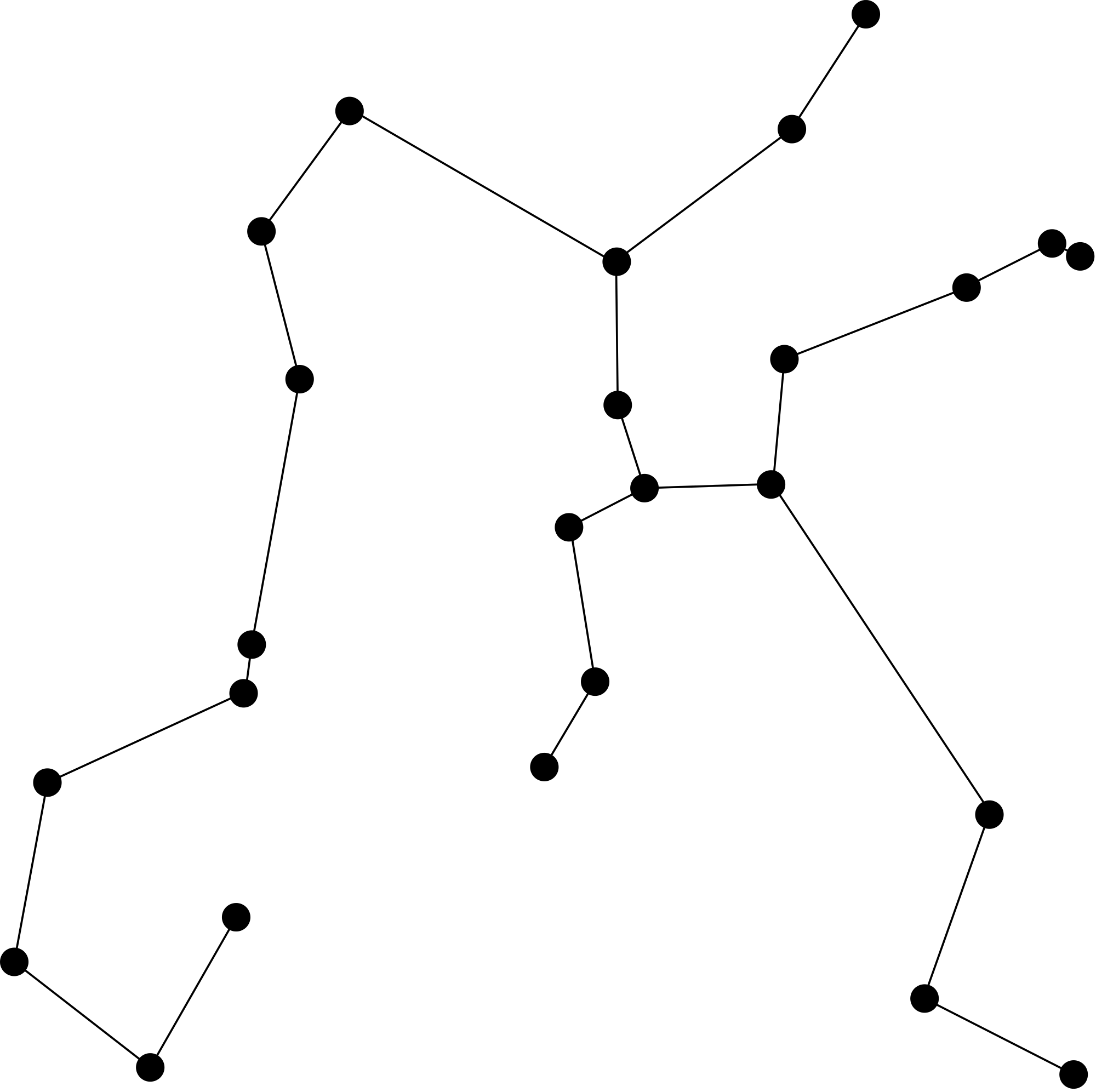 Connectdots - Minimum Spanning Tree (2000x1993), Png Download