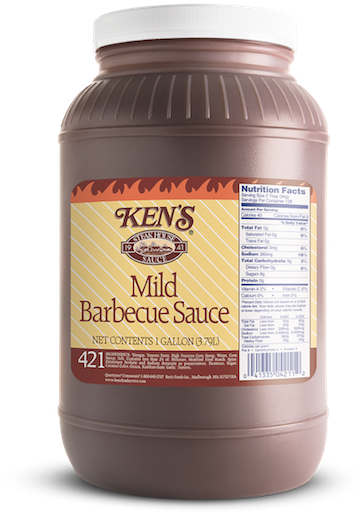 Mild Barbecue Sauce - Cannonball Bbq Sauce (399x576), Png Download