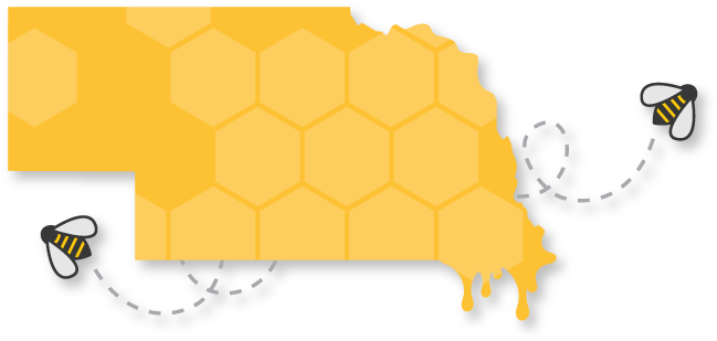 The Hive - Honeycomb (669x338), Png Download