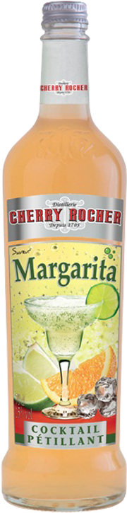 Margarita - Cherry Rocher - Margarita Cocktail (301x787), Png Download
