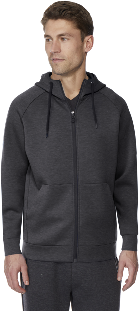 32 Degrees Men's Fleece Tech Hoodie - Jacket (1024x1024), Png Download